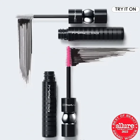 🆕Full Size! M·A·C STACK Mascara in Black by MAC Cosmetics •12ml • New in Box - Picture 2 of 12